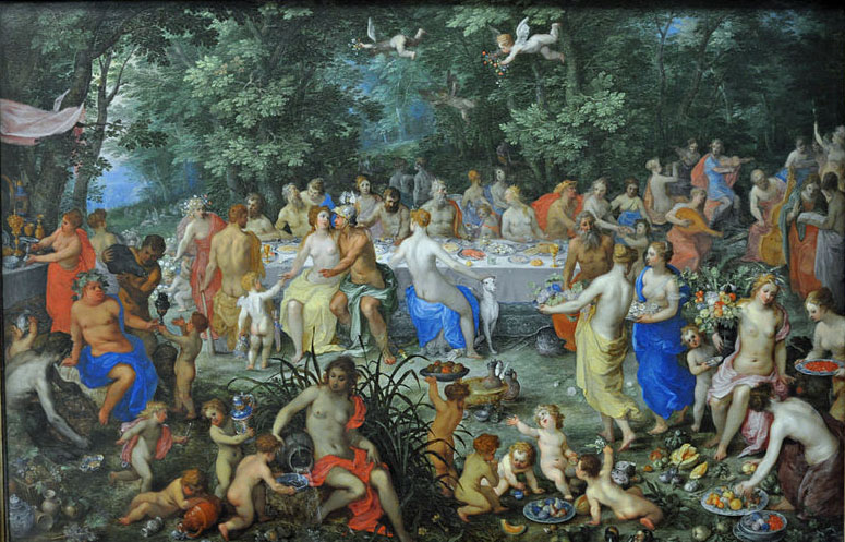 The Wedding of Thetis and Perseus with Apollo and the Concert of the Muses, or The Feast of the Gods